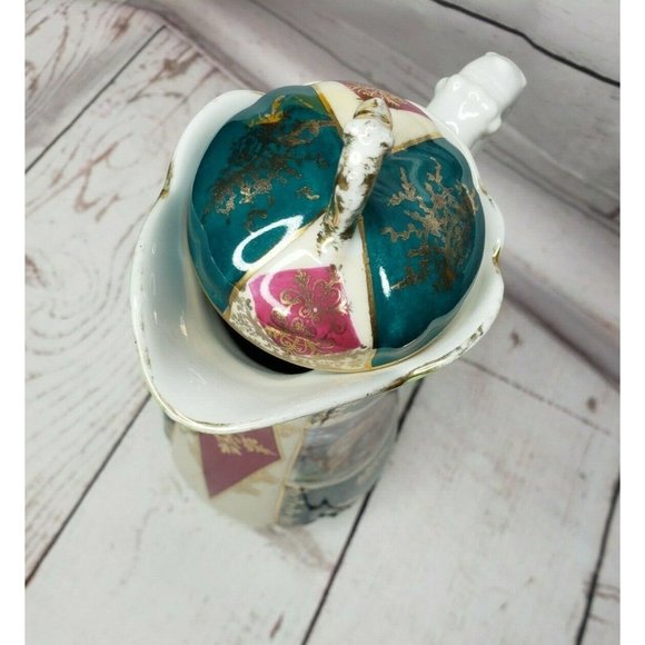 Vintage Royal Bavarian Teapot With Angel Print Gold Design Made In Germany - Picture 5 of 12